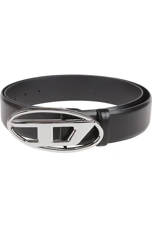 Diesel Tilbehør, Herre, Sort, 90 CM, Oval Logo Bælte