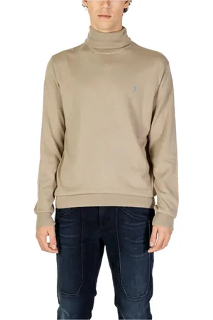 U.S. Polo Assn. Strik, Herre, , XL, Bomuld, Kashmir Bomuld Turtleneck Sweater