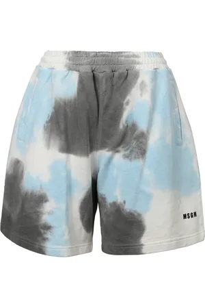 Msgm Shorts, Herre, Blå, S, Bomuld, Sports Bermuda