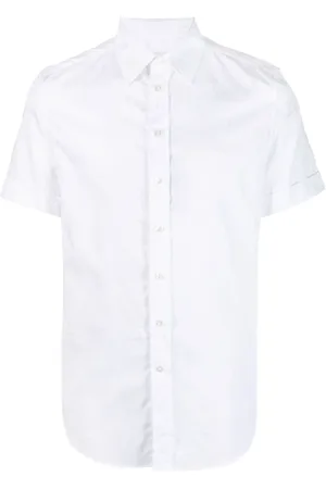 Etro Skjorte, Herre, Hvid, 6XL, Bomuld, Short Sleeve Shirt