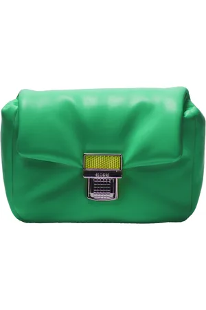 Msgm Taske, Dame, Grøn, ONE SIZE, Uld, Click Bag Cross Body