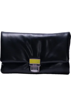Msgm Taske, Dame, Sort, ONE SIZE, Uld, Click Bag Clutch