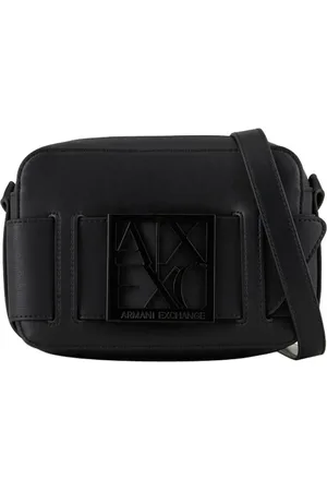 Armani Exchange Taske, Dame, Sort, ONE SIZE, Uld, Sort Skuldertaske Moderne Design