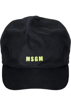 Msgm Tilbehør, Herre, Sort, ONE SIZE, Bomuld, Baseball Hat