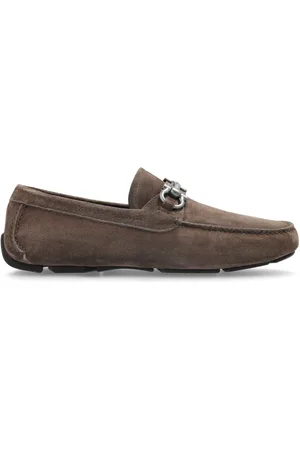 Salvatore Ferragamo Sko, Herre, Brun, 43 EU, Loafers Parigi New