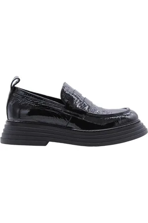 Laura Bellariva Sko, Dame, Sort, 36 EU, Læder, Flade Loafers