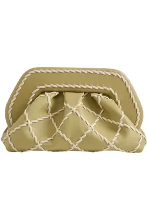 THEMOIRÈ Taske, Dame, Grøn, ONE SIZE, Uld, TIA Lace Bamboo Olive
