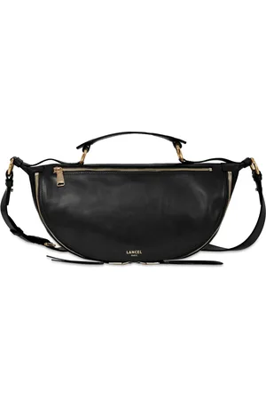 LANCEL Taske, Dame, Sort, ONE SIZE, Uld, Origami Crossbody Taske Sort