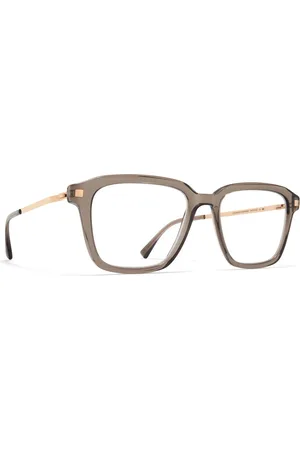 MYKITA Tilbehør, unisex, Brun, 51 MM, Uld, Ahti Briller Rammer Clear Ash Guld