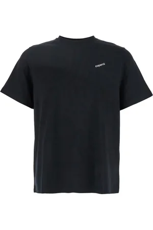 COPERNI Top, Herre, Sort, L, Bomuld, Logo Boxy T-Shirt