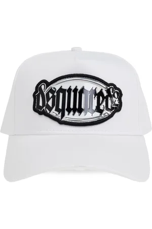 Dsquared2 Tilbehør, Dame, Hvid, ONE SIZE, Bomuld, Baseball Cap