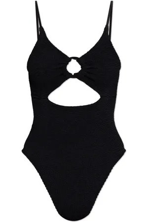 Hunza G Badetøj, Dame, Sort, ONE SIZE, Uld, Badedragt Crystal