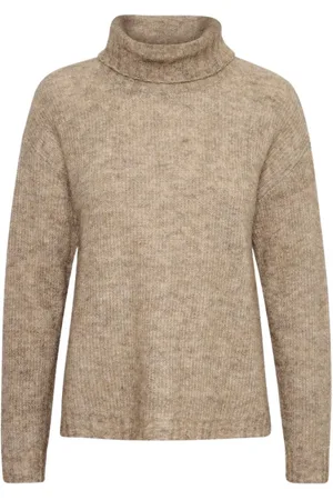My Essential Wardrobe Strik, Dame, , 2XL, Uld, Turtleneck