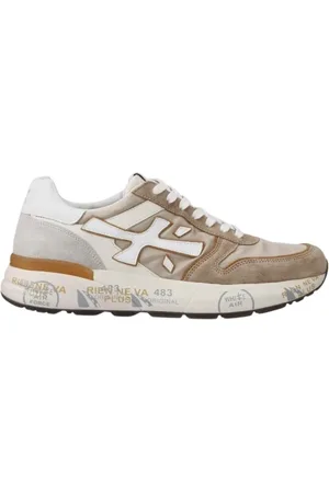Premiata Sko, Herre, Flerfarvet, 40 EU, Læder, Mick Sneakers til mænd