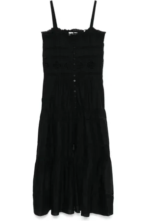 Isabel Marant Kjole, Dame, Sort, M, Elegant Divine Kjole
