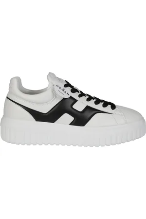 Hogan Sko, Herre, Hvid, 41 EU, Læder, Casual Sneakers