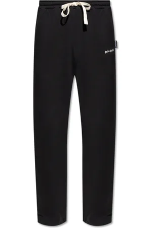 Palm Angels Bukser, Herre, Sort, L, Bomuld, Track Pants med Logo