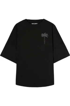 Palm Angels Top, Herre, Sort, L, Bomuld, Sort T-shirt