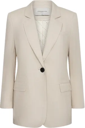 Copenhagen Muse Jakke, Dame, , S, Elegant V-hals Melange Blazer
