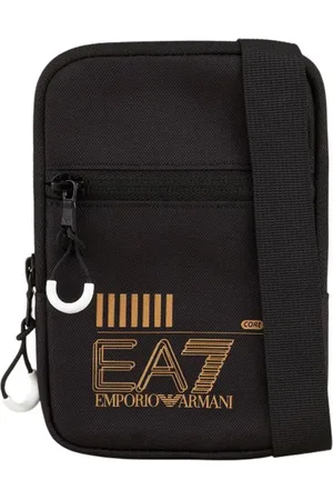 EA7 Taske, Herre, Sort, ONE SIZE, Uld, Sort Nylon Skuldertaske