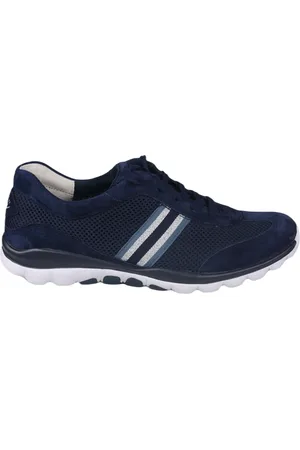 Gabor Sko, Dame, Blå, 40 1/2 EU, Rolling Walking Sneakers