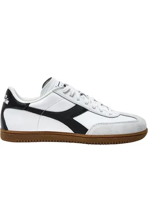 Diadora Sko, Herre, Hvid, 42 1/2 EU, Athletic Sneakers til en aktiv livsstil