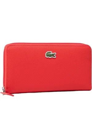 Lacoste Tilbehør, Dame, Rød, ONE SIZE, Uld, Compagnon L.12.12 Concept Wallet