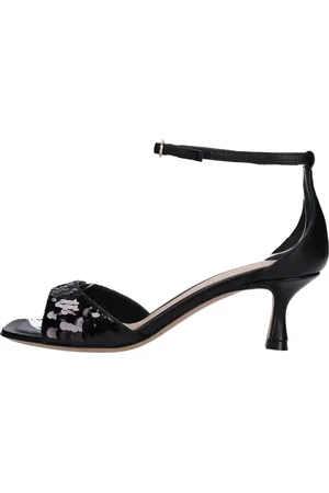 ROBERTO FESTA Sko, Dame, Sort, 36 EU, Læder, Sandal Sort