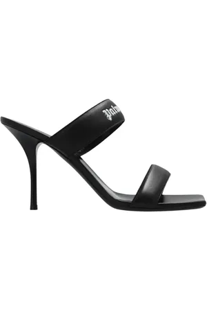 Palm Angels Sko, Dame, Sort, 37 EU, Læder, Heeled Mules