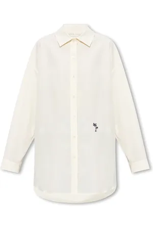 Palm Angels Bluser & Skjorter, Dame, , XS, Bomuld, Oversize Skjorte