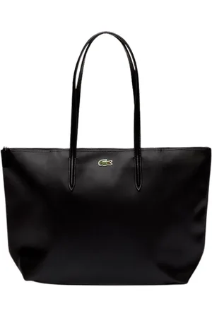 Lacoste Taske, Dame, Sort, ONE SIZE, Uld, Solid Farve Skuldertaske med Logo