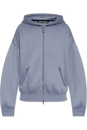 Palm Angels Sweathshirts & Hoodies, Herre, Grå, M, Uld, Hoodie