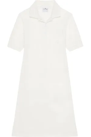 Courrèges Kjole, Dame, , M, Polo Kjole Korte Ærmer