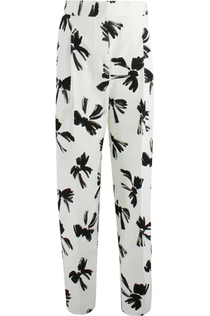 Msgm Bukser, Dame, Hvid, 2XS, Bomuld, Bow Tie Bukser