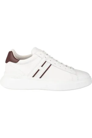 Hogan Sko, Herre, Hvid, 40 EU, Uld, Stilfulde Sneakers