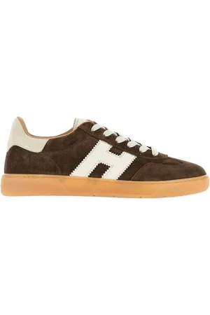 Hogan Sko, Herre, Brun, 43 EU, Læder, Brune Ruskind Cool Sneakers