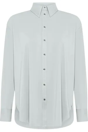 RRD Bluser & Skjorter, Dame, Hvid, S, Teknisk strygefri boyfriend skjorte
