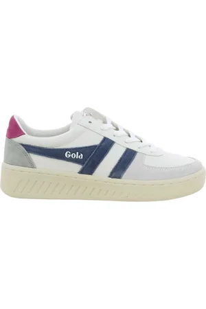 Gola Sko, Dame, Hvid, 38 EU, Lys Grøn Dame Sneakers Trident