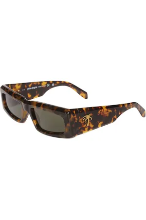 Palm Angels Tilbehør, unisex, Brun, 58 MM, Yreka Solbriller