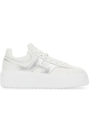 Hogan Sko, Dame, Hvid, 41 EU, Læder, H580 Sneakers