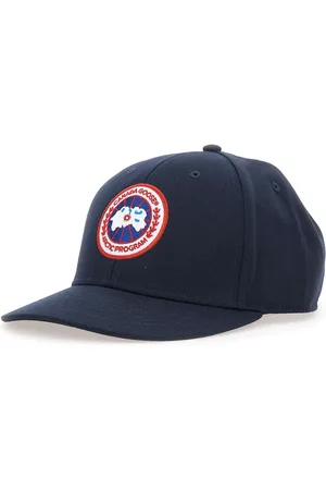 Canada Goose Tilbehør, unisex, Blå, ONE SIZE, Uld, Arktisk Stof Baseball Hat Navy