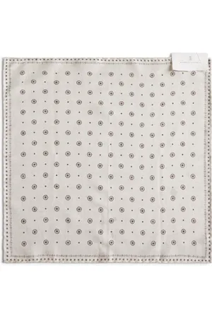 Brunello Cucinelli Tilbehør, Herre, , ONE SIZE, Ivory Tasker Kollektion