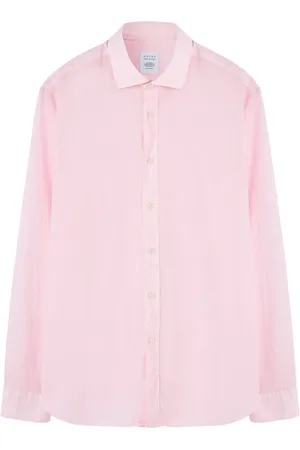 Xacus Skjorte, Herre, Lyserød, XL, Rosa Vasket Skjorte