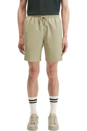 Fred Perry Shorts, Herre, , L, Polyester, Klassiske Badeshorts med Laurbærbroderi