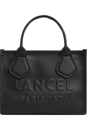 LANCEL Taske, Dame, Sort, ONE SIZE, Læder, Sort Læder Tote Taske Lynlås