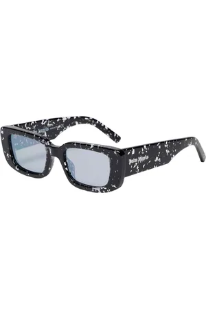 Palm Angels Tilbehør, unisex, Sort, 51 MM, Crystal Havana Solbriller