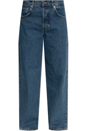 ANINE BING Jeans, Dame, Blå, W30, Læder, Jeans Manon