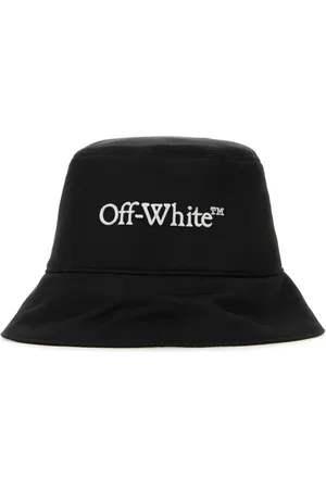 OFF-WHITE Tilbehør, Herre, Sort, ONE SIZE, Polyester, Sort Polyester Bucket Hat