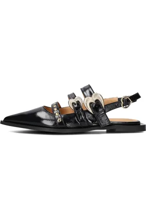 Toral Sko, Dame, Sort, 38 EU, Madison Damesko Sort Slingbacks
