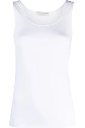 LE TRICOT PERUGIA Top, Dame, Hvid, L, Hvid Tank Top